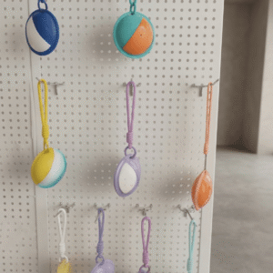 Empty Refillable Portable Travel Lotion Sunscreen Container With Lanyard Custom Color Plastic Cosmetic Skincare Container